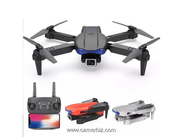 Drone amateur et enfants, E99 avec Camera HD - 2 Batteries - 22414