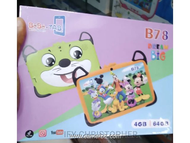 Bebe-Tab B78 Android Kids Tablet – 64GB ROM – 4GB RAM – 3000mAh – WiFi - 33580