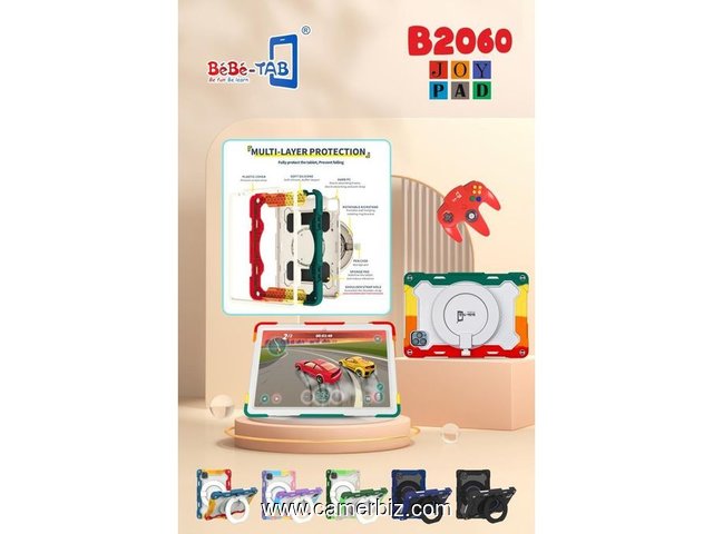  Tablette Enfant Bebe Tab B-2060 - 10,1" - 256 GB ROM - 6 GB RAM - 4G Double SIM - 6000 mAh - 33585