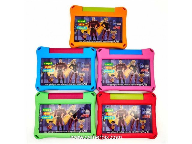 Tablette Enfant Bebe Tab B-77s+ -7" - 128 GB ROM - 4 GB RAM - SIM - 3000 mAh - Ecran incassable - 33612