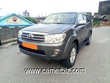 7,800,000FCFA-TOYOTA FORTUNER 4X4WD-VERSION 2012-OCCASION DU CAMEROUN-FULL OPTION EN 07PLACES