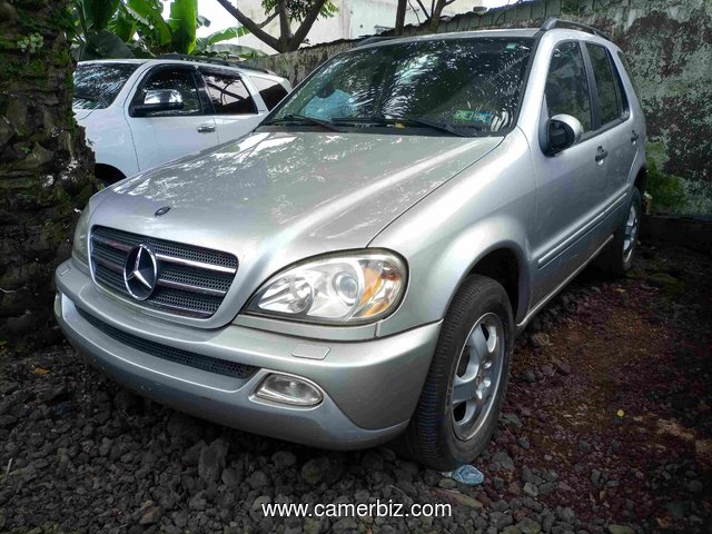 5,2 00,000FCFA-MERCEDES ML320-VERSION 2004-OCCASION D’ALLEMAGNE- FULL OPTION - 34860