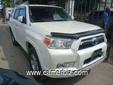 ARRIVAGE!!   18,800,000FCFA  TOYOTA 4RUNNER 4X4WD VERSION 2012 OCCASION DU CANADA-PROPRE - 34861