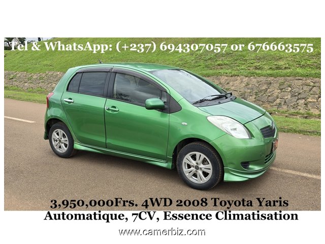 4WD 2008 Toyota YARIS Automatique - 34868