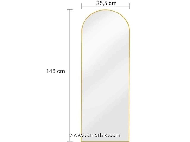 Miroir décoratif pour chambre et dressing  - 34885