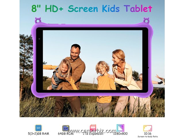 Blackview Tab 50 Kids - 8" - 3GO/64GO - WiFi  -Tablette educative - 34940