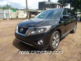 10,500,000FCFA-NISSAN PATHFINDER-PLATINUM-4X4WD-VERSION 2015-OCCASION DES ETATS UNIS-100% FULL OPTN