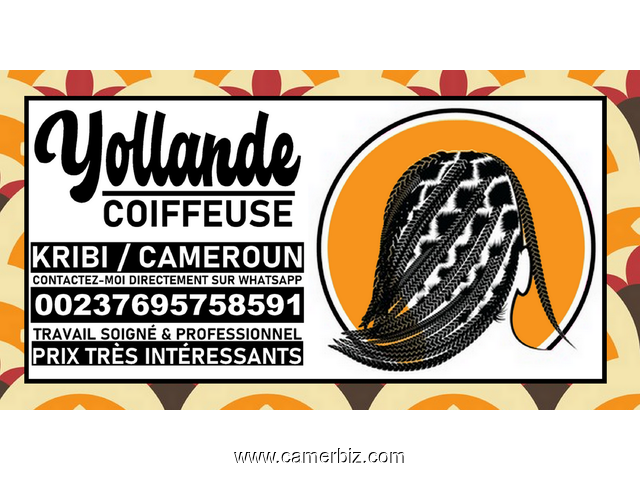 YOLLANDE COIFFEUSE / KRIBI / CAMEROUN - 35127