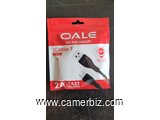 OALE iCable 1 - Cable de chargeur durable - Type USB C - charge rapide - longueur 1 m  - 35160