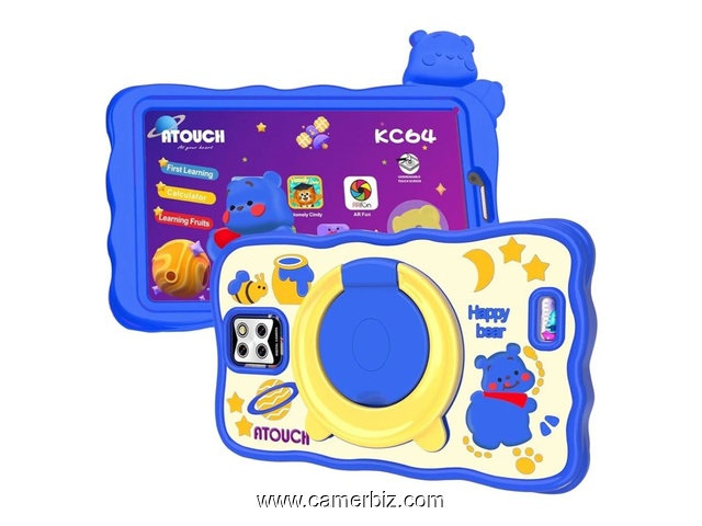 Atouch KC64 - Tablette éducative incassable pour enfants - 7 pouces - 8GB + 256GB  - 35213