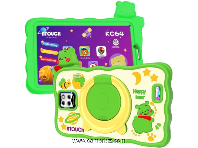 Atouch KC64 - Tablette éducative incassable pour enfants - 7 pouces - 8GB + 256GB  - 35213