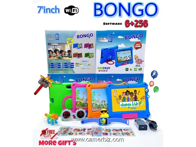 Bebe-Tab Bongo - Tablette educative incassable – 7 Pouces – 6GB RAM/ 256Go - 35218