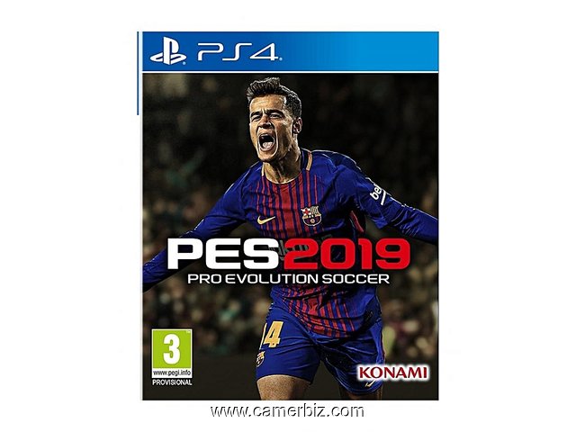 CD Jeux PES - Pro Evolution Soccer 2019   version française  - 3775