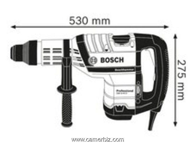 Perforateur SDS max Bosch GBH 8-45 D Professional - 5164