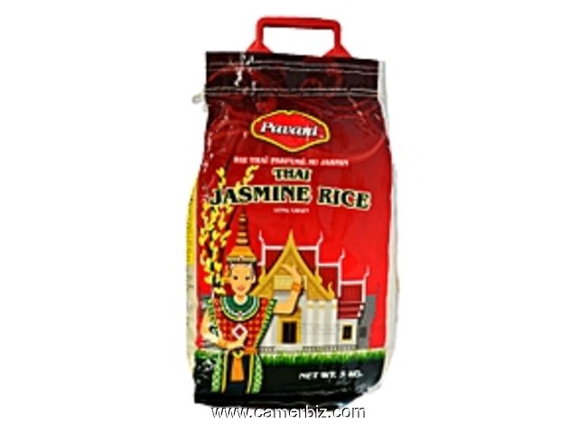 riz thaï parfumé au jasmin longs grains 5kg - 6445